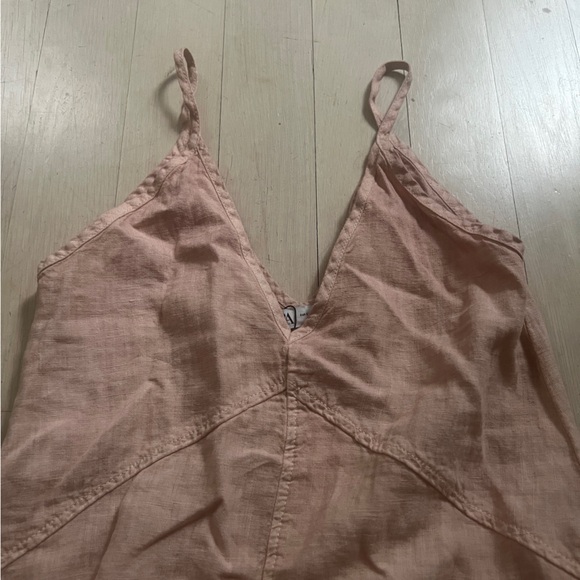 NWT Zara 100% Linen Long Midi Dress ZW Collection - Picture 9 of 9